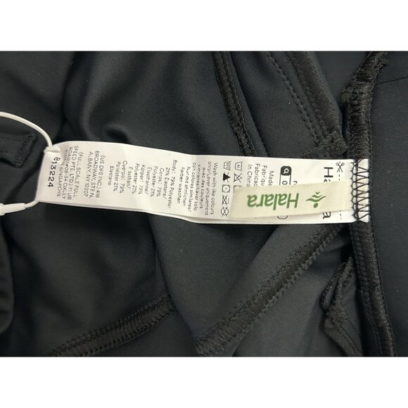 Halara Women’s Size Small High Rise Side Pocket Wide Leg Casual Pants Black - Picture 10 of 13